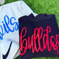 Fancy Cursive Font GAME136 Team Puff Graphic