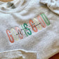God Is Good Multi Pastel Embroidered Sweatshirt