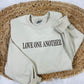 Love One Another Simple Embroidered Sweatshirt