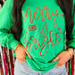 Merry And Bright Metallic Vinyl Longsleeve