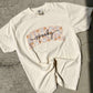 Spooky Cursive Pumpkin Ghost Custom Graphic Tee