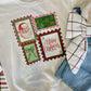 Holiday Things Stamps Christmas Graphic Sweatshirt