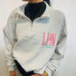 Custom Occupation Name Pocket 1/4 Zip Jacket
