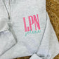 Custom Occupation Name Pocket 1/4 Zip Jacket