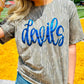Camo Team Cursive GAME120 Puff Graphic