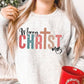 Merry CHRISTmas Cross Sweatshirt