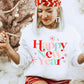 Happy New Year Colorful Fireworks Sweatshirt