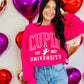 Cupid University Varsity Hollow Puff Sweatshirt
