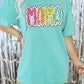 Preppy Colorful Mama DTF Tee