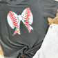 Coquette Baseball Bow DTF Tee