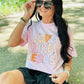 Love Like Jesus Retro Bubble DTF Tee
