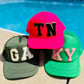 CUSTOM State Chenille Patch Trucker Hat