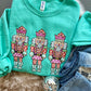 Colorful Nutcracker Trio DTF Sweatshirt