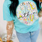 It Is Well With My Soul Pretty Pastel DTF Tee