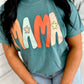 Fall Color Floral Mama DTF Tee