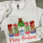 Merry Christmas Tree Chino Pots - DTF