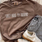 Sorry About My Husband Simple DTF Tee