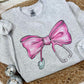 Stethoscope Coquette bow DTF Sweatshirt