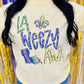 La Weezy Ana Mardi Gras Brush Stroke DTF Tee