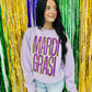 Mardi Gras Tall Shadow DTF Sweatshirt