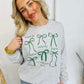 Love Is Inspirational Green Bows DTF Sweatshirt