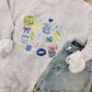 Lemon Chinoiserie Collage DTF Sweatshirt