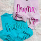 Cursive Custom Metallic Bow Sleeve Puff Sweatshirt