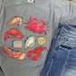 Seafood Boil Things And Quotes DTF Tee