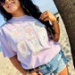 Beachy Sea Creature Stamps DTF Graphic Tee