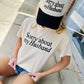 Sorry About My Husband Puff Graphic Shirt