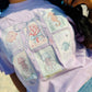 Beachy Sea Creature Stamps DTF Graphic Tee