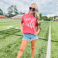 Custom Jumbo Cursive Puff Vinyl Top
