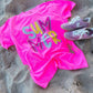 Neon Bright Summer Stack DTF Graphic Tee