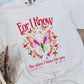 For I Know The Plans Butterfly Graphic Tee