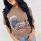 Faux Rhinestone Turkey Hunting DTF Graphic Tee Or Sweatshirt