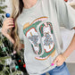 Cowgirl Christmas Boots DTF Graphic Tee