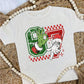 Red & Green 67 DTF Graphic Tee