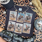 Rodeo Distressed Cowboy Stamps DTF Graphic Tee