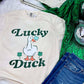 Lucky Duck Clover Graphic DTF