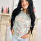 Country Western Christmas Stamp Graphic Tee