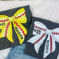 Custom Baseball or Softball Bow DTF Design