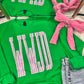 WWJD Jumbo Striped DTF Top