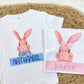 Bunny Kid Name Sublimation Design