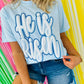He Is Risen Double Vinyl Puff/Glitter Combo Apparel