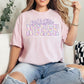 Custom Peep Pastel Inspired DTF Graphic Top