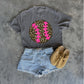 Leopard Jumbo Baseball DTF Design