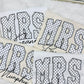 CUSTOM MRS POLKA DOT FONT DTF GRAPHIC