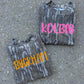 Kids Embroidered Name Camo T Shirt