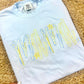 Yellow and Blue Custom Title DTF MAMA51