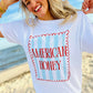 "american Honey" DTF printed White tee